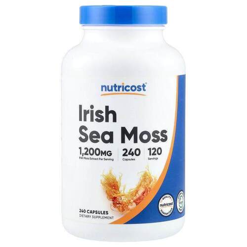 Nutricost,爱尔兰海苔，240 粒胶囊（每粒胶囊 600 毫克）