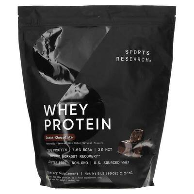 Sports Research,分离乳清蛋白荷兰巧克力味