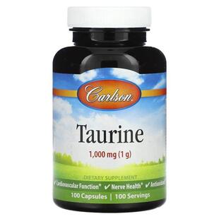Carlson,Taurine, 1,000 mg, 300 Capsules