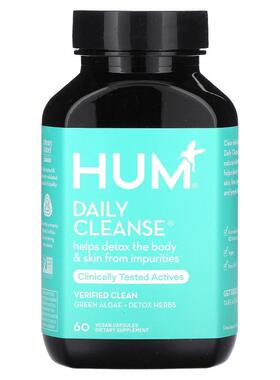 HUM Nutrition,Daily Cleanse, 60 Vegan Capsules
