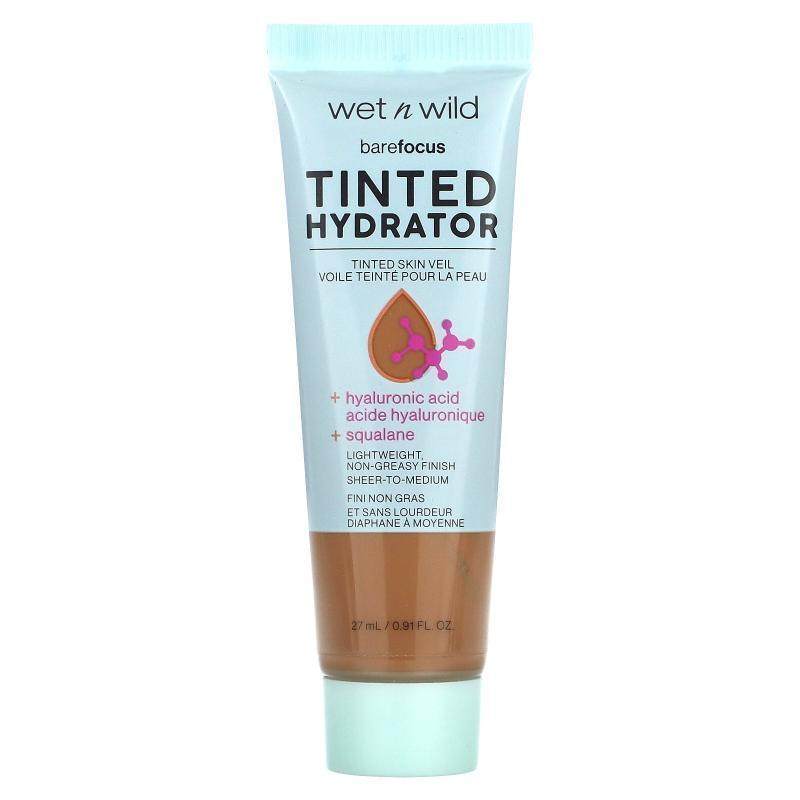 wet n wild,BareFocus, Tinted Hydrator, Deep, 0.91 fl oz (27