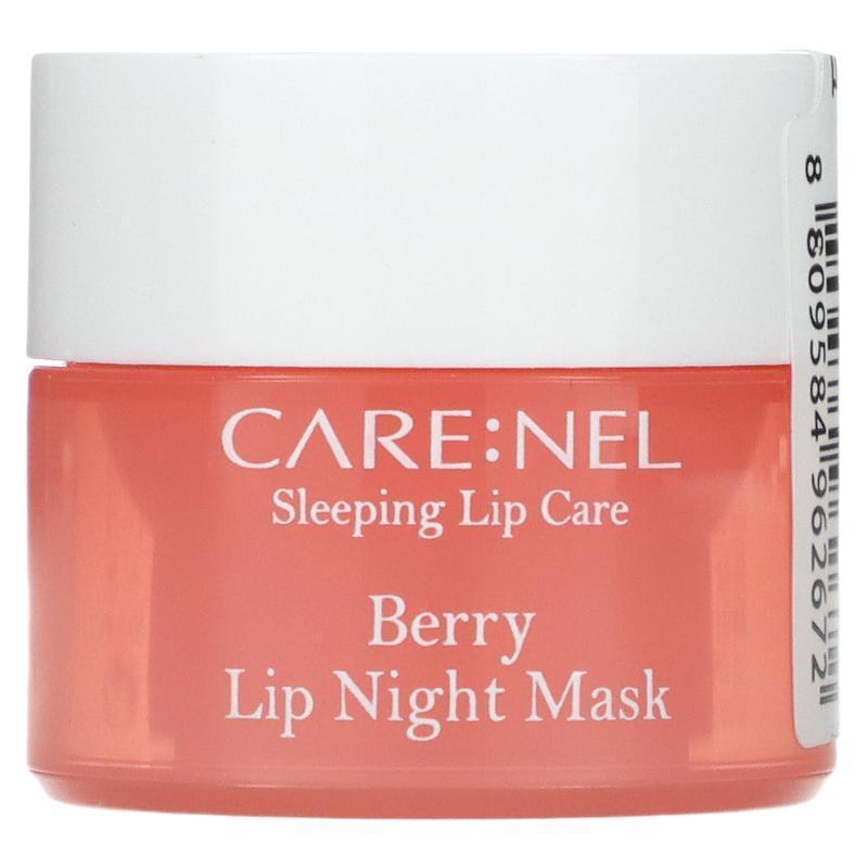 Care:Nel,Lip Night Mask, Berry, 5 g