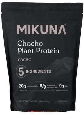 MIKUNA,Chocho Plant Protein Powder, Cacao, 1.42 lbs (645 g)
