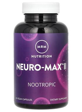 MRM Nutrition,神经麦克斯 II，认知帮助60粒