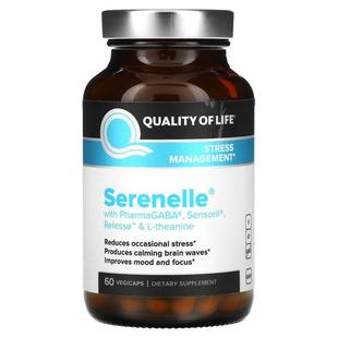 Serenelle压力缓解胶囊 Quality Labs Life 60粒