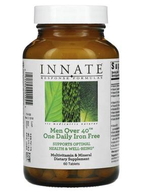 Innate Response Formulas,男性 40+ 每日一片，无铁，60 片
