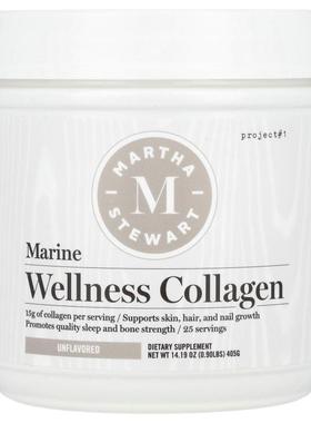 Martha Stewart,Marine Wellness Collagen, Unflavored, 14.19 o