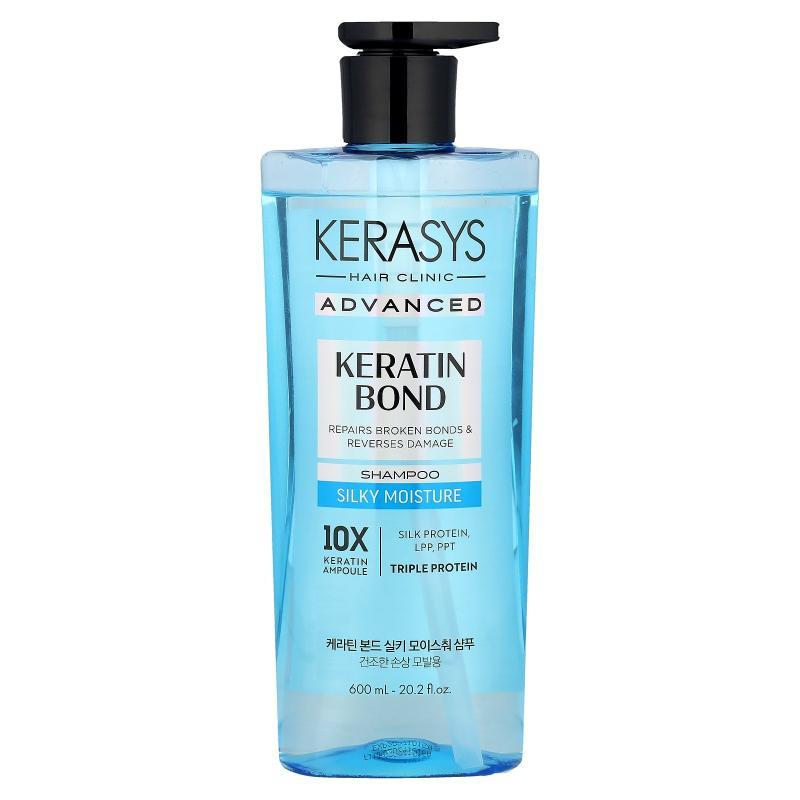 Kerasys,Advanced, Keratin Bond Shampoo, Silky Moisture, 20.2
