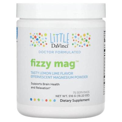 Little DaVinci,Fizzy Mag, Effervescent Magnesium Powder, Lem