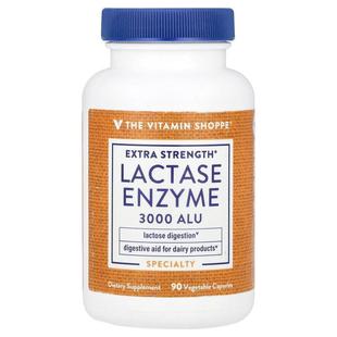 Lactase Enzyme 000 Vitamin ALU Shoppe Strength The Extra