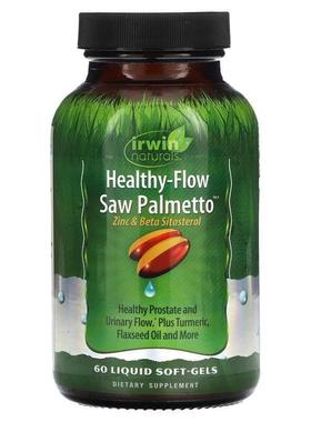 爱乐能,Healthy Flow Saw Palmetto, 60 Liquid Soft-Gels