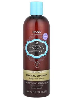 Hask Beauty,摩洛哥坚果油，修护洗发水，12 液量盎司（355 毫升