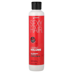Sexy Hair,I Want Volume, Volumizing Shampoo, Guava & Starfru