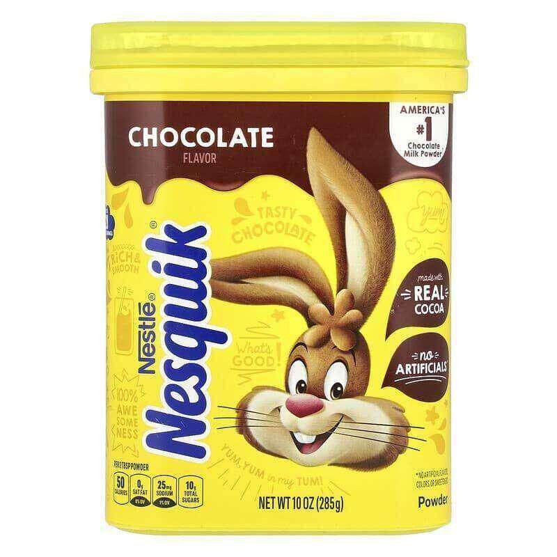 Nestle雀巢巧克力调味粉无高果糖玉米糖浆原料方便速溶早餐搭档饮