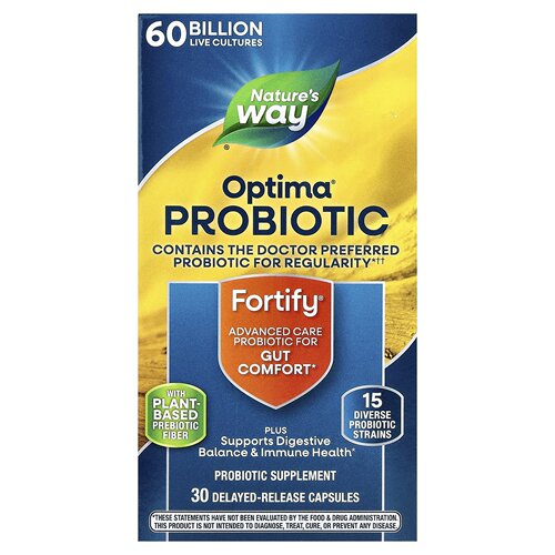 Nature's Way Fortify Optima日常益生菌益生元高级护理600亿