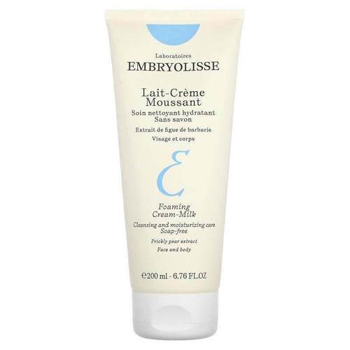 Embryolisse,Foaming Cream-Milk Cleansers, 6.76 fl oz (200 ml