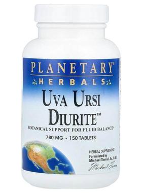 Planetary Herbals,Uva Ursi Diurite™，150 片