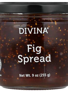 Divina,无花果涂抹酱，9 盎司（255 克）