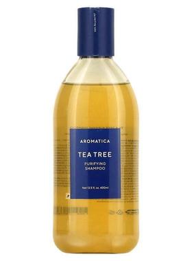Aromatica,茶树净化洗发水，13.5 液量盎司（400 毫升）