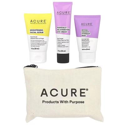 【iHerb专享】ACURE护肤美容包旅行包眼霜面霜面膜4件套