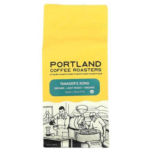Portland Coffee Roasters,有机咖啡，研磨，轻度烘焙