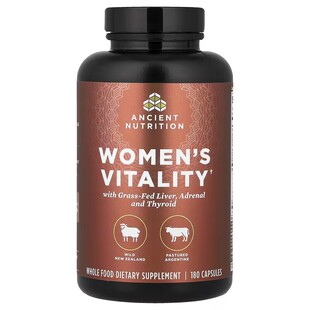 Dr. Axe / Ancient Nutrition,Women's Vitality, 180 Capsules