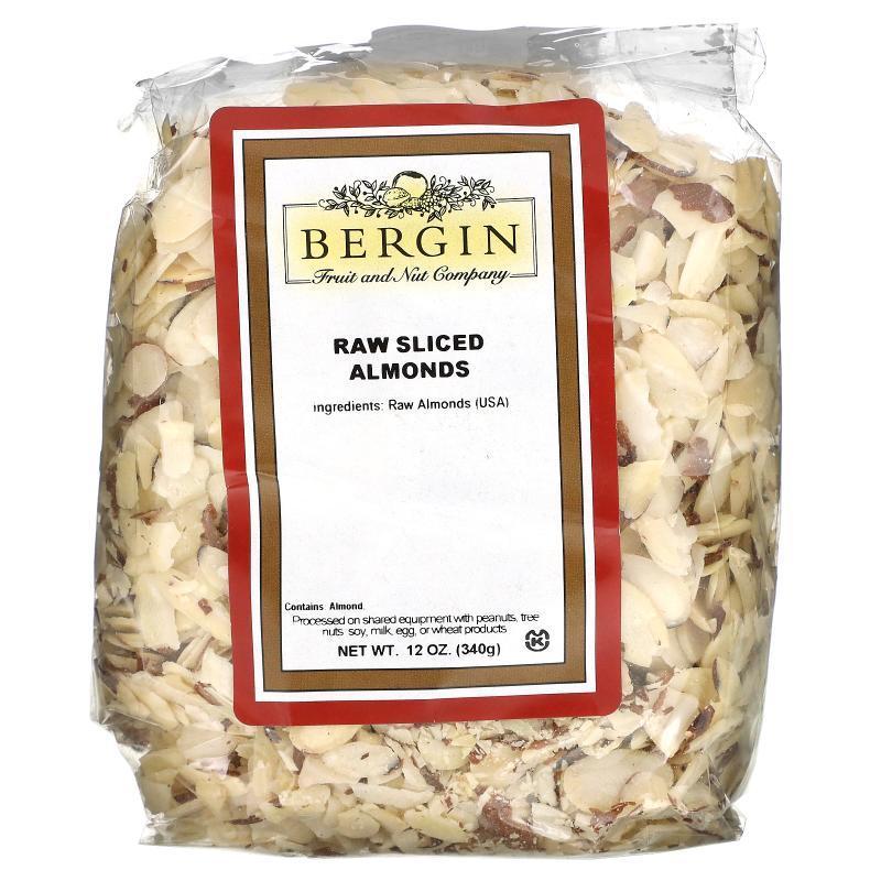 Bergin Fruit and Nut Company,生杏仁片，12 盎司（340 克）