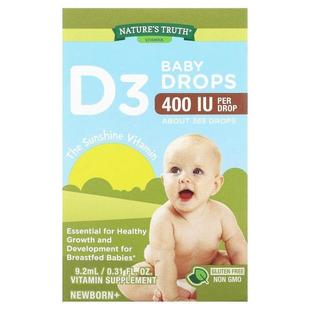 Drops Truth 400 Newborn Baby Vitamins Nature