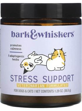 Mercola博士,Bark &amp;amp; Whiskers, Stress Support, For