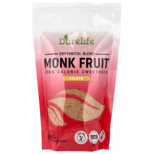 DURELIFE NUTRITION LLC，赤藓糖醇混合猴果，金色，1磅（453克）