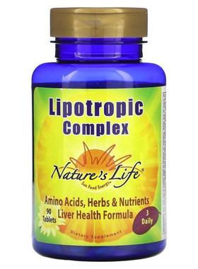 Nature's Life,Lipotropic Complex, 90 Tablets