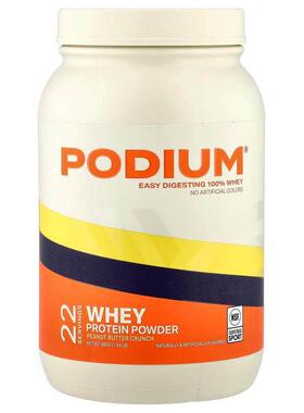 Podium Nutrition,Whey Protein Powder, Peanut Butter Crunch,