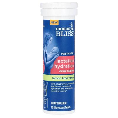 Mommy's Bliss,Postnatal, Lactation Hydration Drink Tablets,