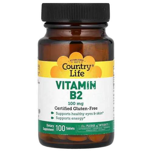 乡村生活Country Life维生素b2膳食补剂100mg