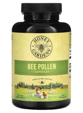 Honey Gardens,Bee Pollen, 150 Vegcaps