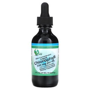 World Organic,Ultra Concentrated Liquid, Chlorophyll, 100 mg