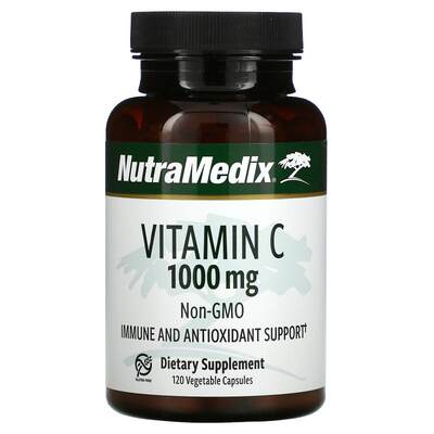 NutraMedix,维生素 C，1,000 微克，120 粒素食胶囊