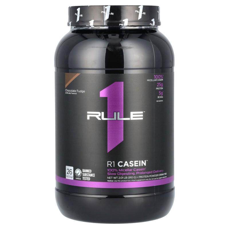 Rule One Proteins,R1 Casein, Protein Powder Drink Mix, Choco