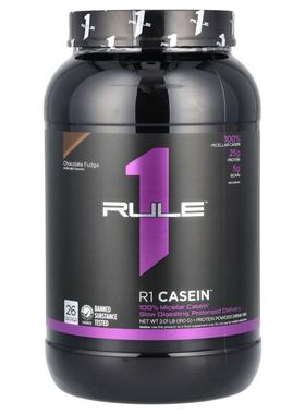 Rule One Proteins,R1 Casein, Protein Powder Drink Mix, Choco
