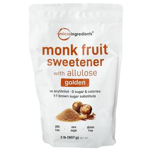 Micro Ingredients,Monk Fruit Sweetener with Allulose, Golden