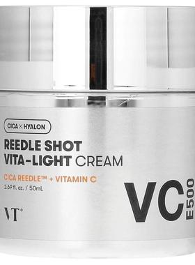 VT Cosmetics,Reedle Shot Vita-Light Cream, 1.69 fl oz (50 ml