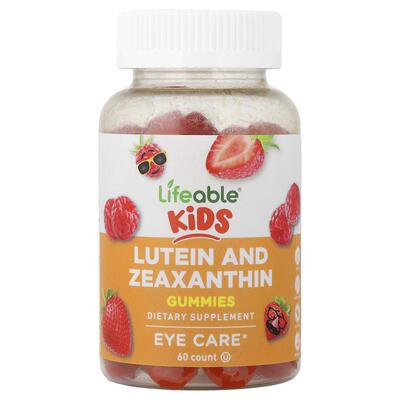 Lifeable,叶黄素和玉米黄质软糖，浆果味，60 粒软糖