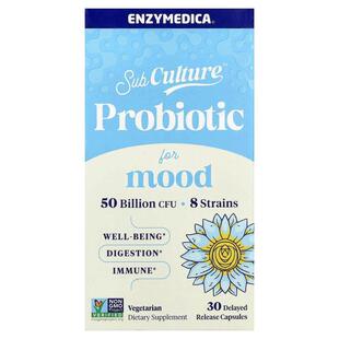 Enzymedica,SubCulture™ Probiotic For Mood, 30 Delayed Releas
