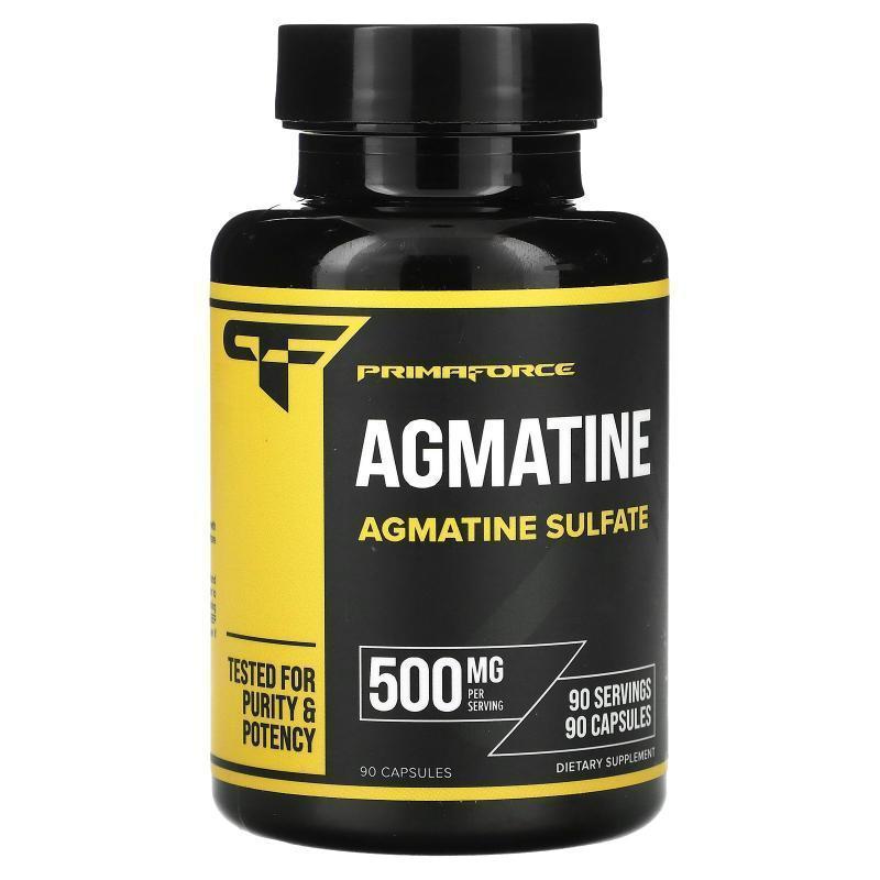Primaforce,Agmatine Sulfate, 500 mg, 90 Capsules