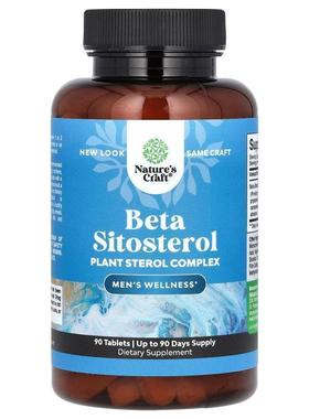 Natures Craft,Beta Sitosterol, Plant Sterol Complex , 90 Tab