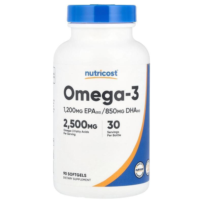 Omega-32500 毫克90 粒软胶囊（每粒软胶囊 833 毫克）