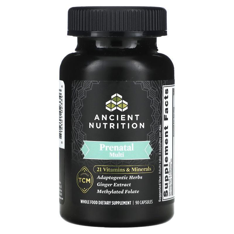 Dr. Axe / Ancient Nutrition,Ancient Multi，产前，90 粒胶囊