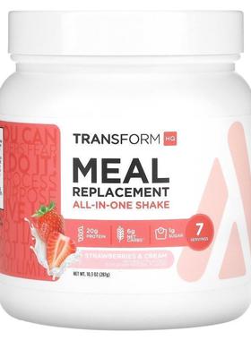 TransformHQ,Meal Replacement, All-in-One Shake, Vanilla