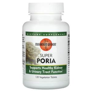 Mushroom Wisdom,Super Poria, 120 Vegetarian Tablets