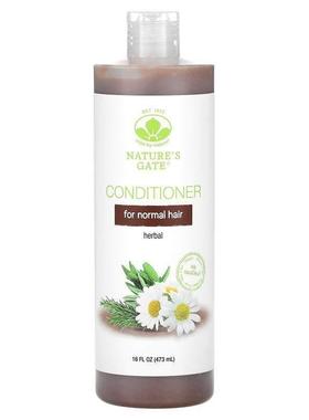 Mild By Nature适合中性发质的草本护发素控油锁水